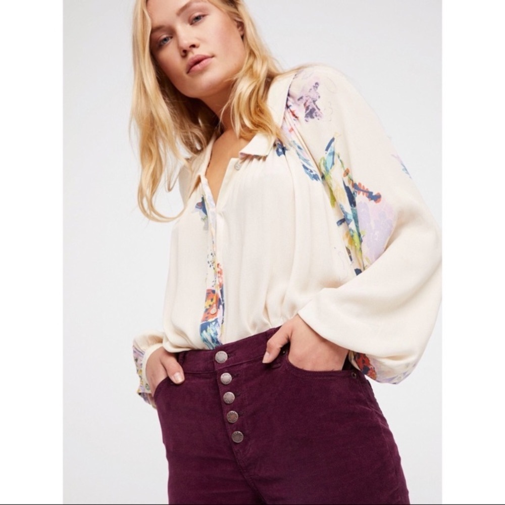 Free People Reagan Released Hem